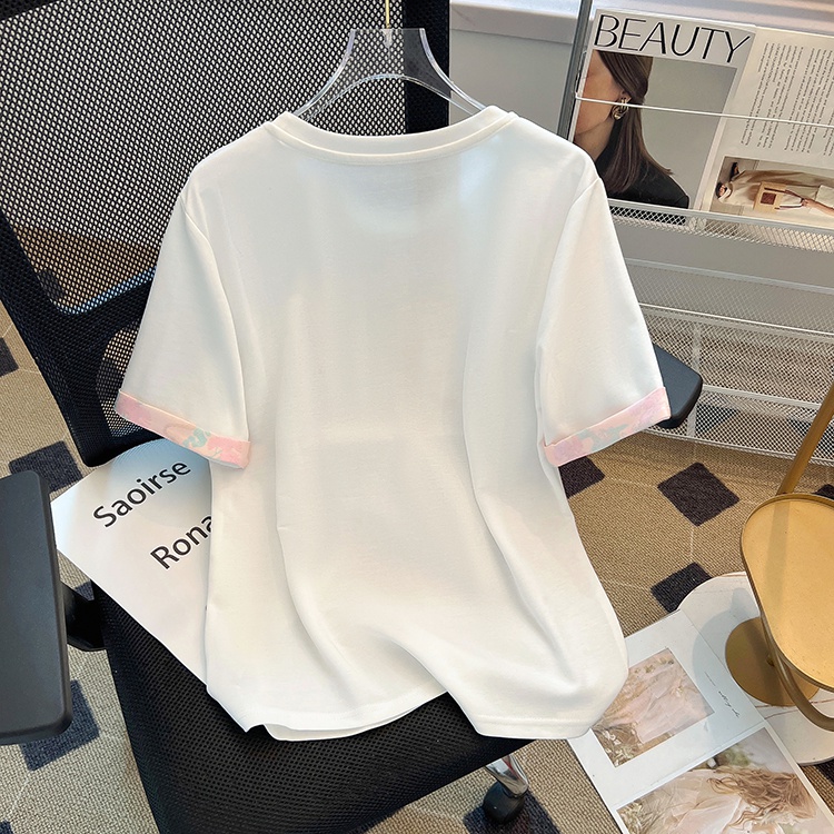 Slim Casual T-shirt loose short sleeve shirts for women