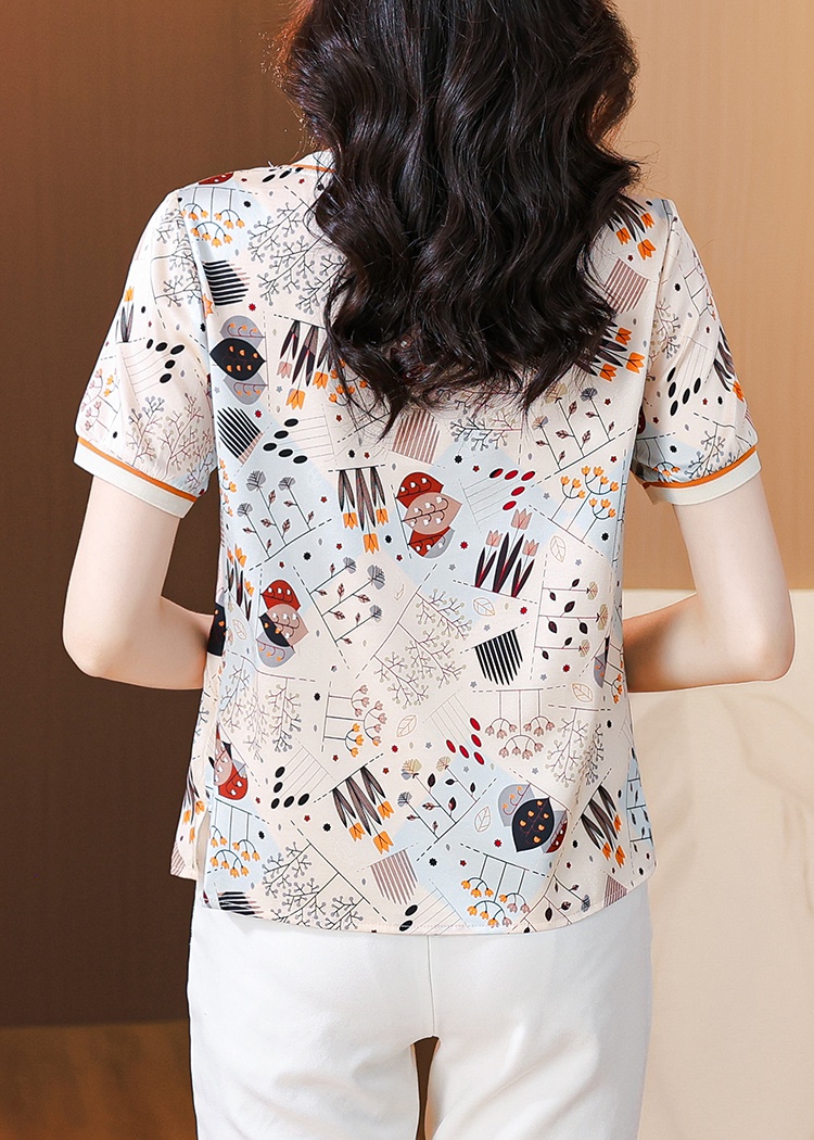 Short sleeve tops summer T-shirt for women
