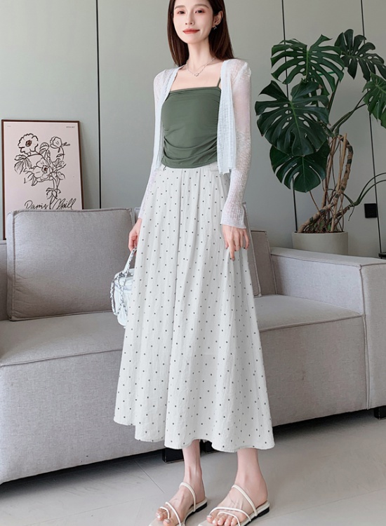 A-line big skirt skirt summer long skirt for women