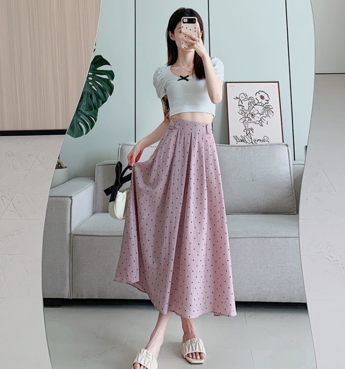 A-line big skirt skirt summer long skirt for women