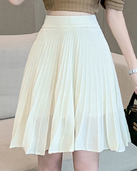 A-line pleated short skirt summer skirt for women