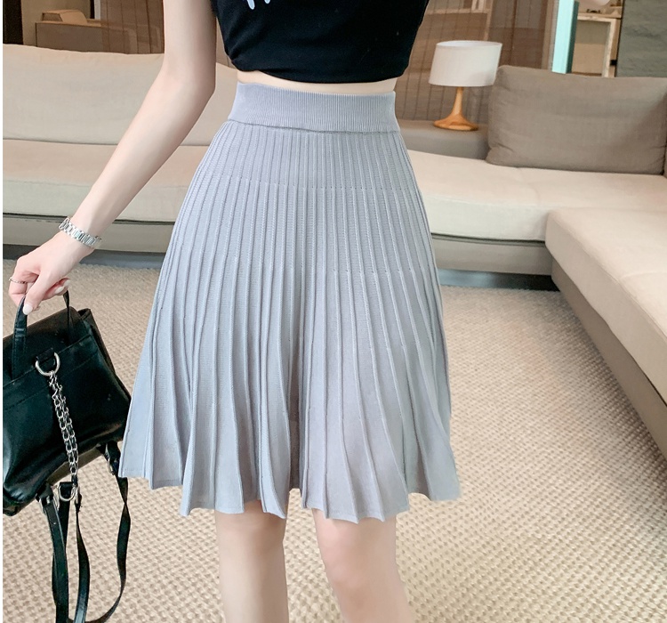 A-line pleated short skirt summer skirt for women
