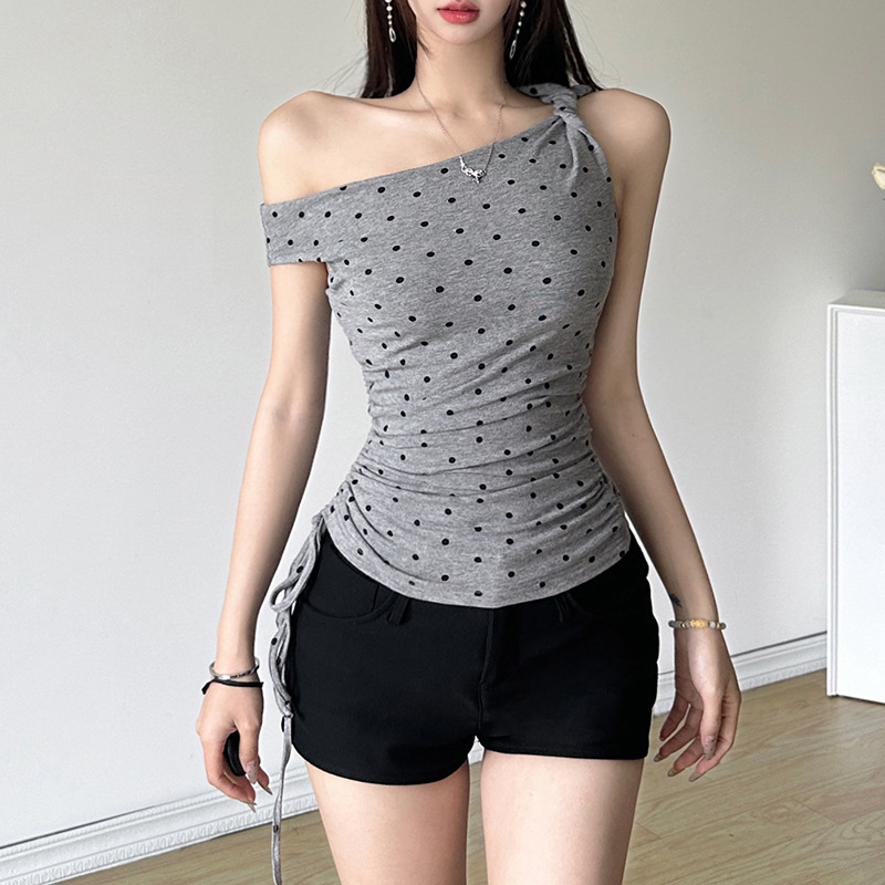 Spicegirl sexy temperament summer slim European style tops