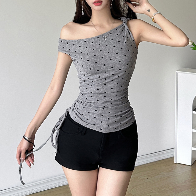 Spicegirl sexy temperament summer slim European style tops