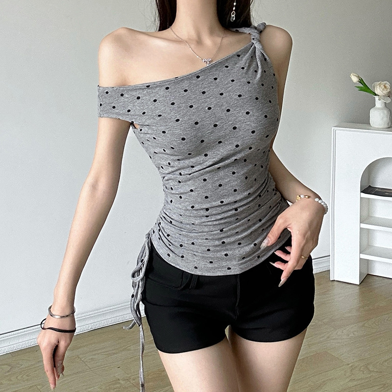 Spicegirl sexy temperament summer slim European style tops