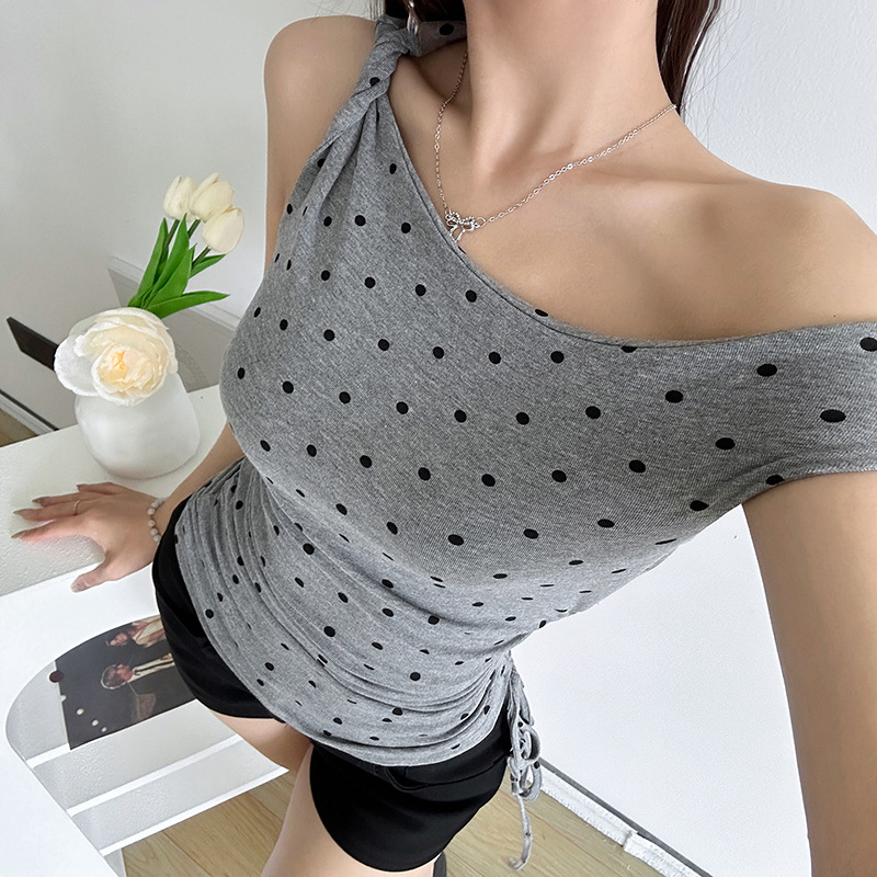 Spicegirl sexy temperament summer slim European style tops