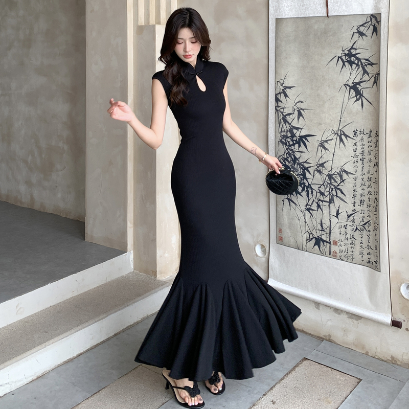 Slim Chinese style dress temperament cheongsam for women