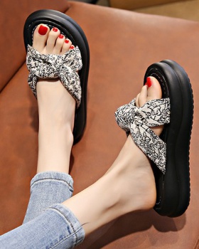 Sandy beach Casual slippers summer thick crust shoes for women