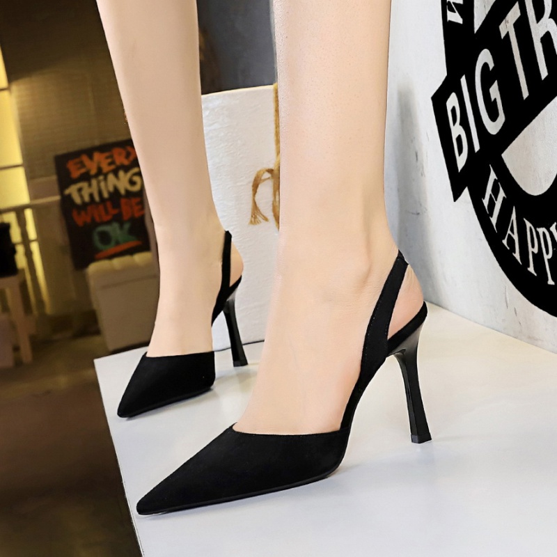 Summer high-heeled shoes pointed sandals for women