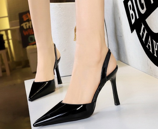 European style high-heeled high-heeled shoes low sandals