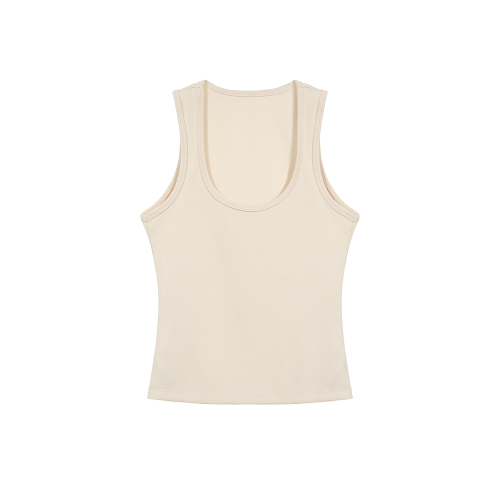 Basis all-match U-neck vest sling summer modal tops