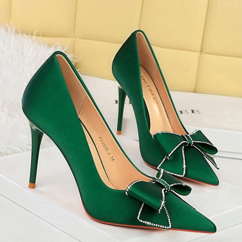 Fine-root high-heeled high-heeled shoes bow shoes for women