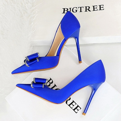 Hollow low shoes fine-root high-heeled shoes for women