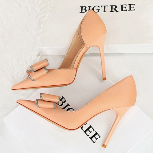 Hollow low shoes fine-root high-heeled shoes for women