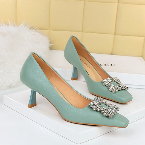 Spring and autumn shoes low high-heeled shoes for women