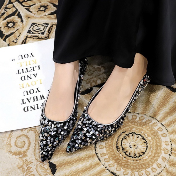 Temperament  fashion Korean style low shoes for women