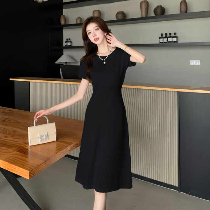 Temperament France style dress slim long dress for women