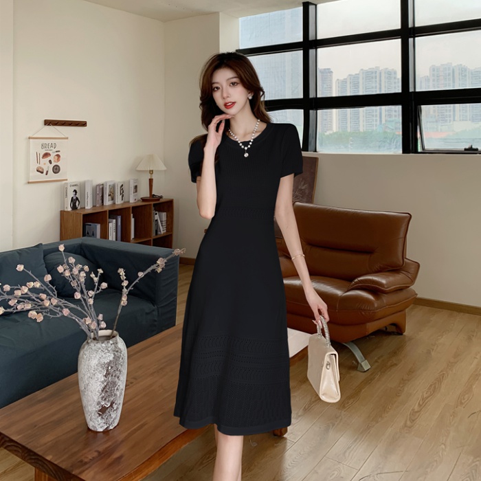 Temperament France style dress slim long dress for women