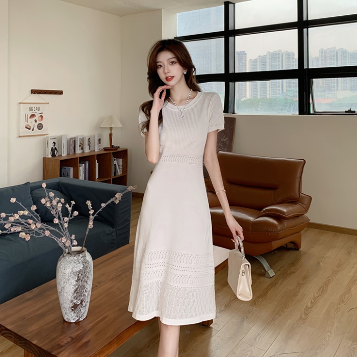 Temperament France style dress slim long dress for women