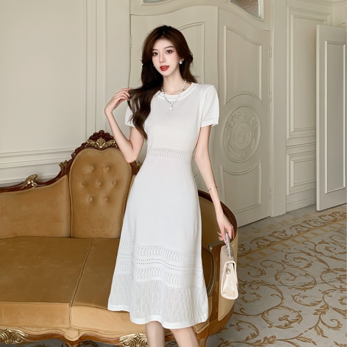 Temperament France style dress slim long dress for women