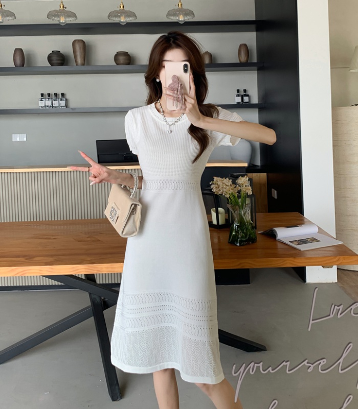 Temperament France style dress slim long dress for women