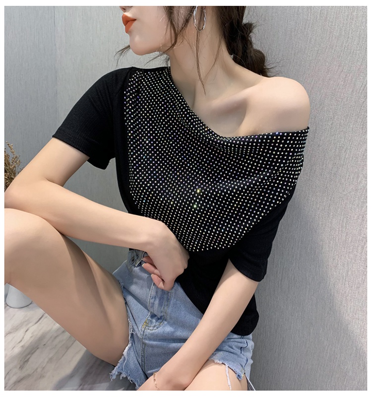 Western style summer tops unique T-shirt for women