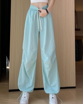 Loose wide leg pants sports work clothing for women