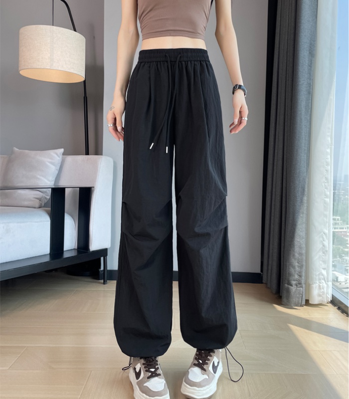 Loose wide leg pants sports work clothing for women