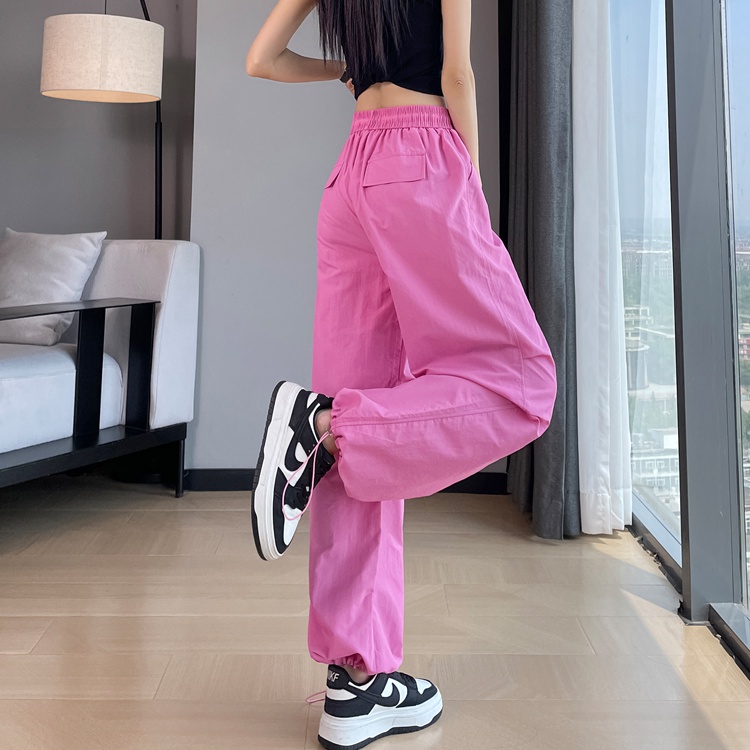 Loose wide leg pants sports work clothing for women