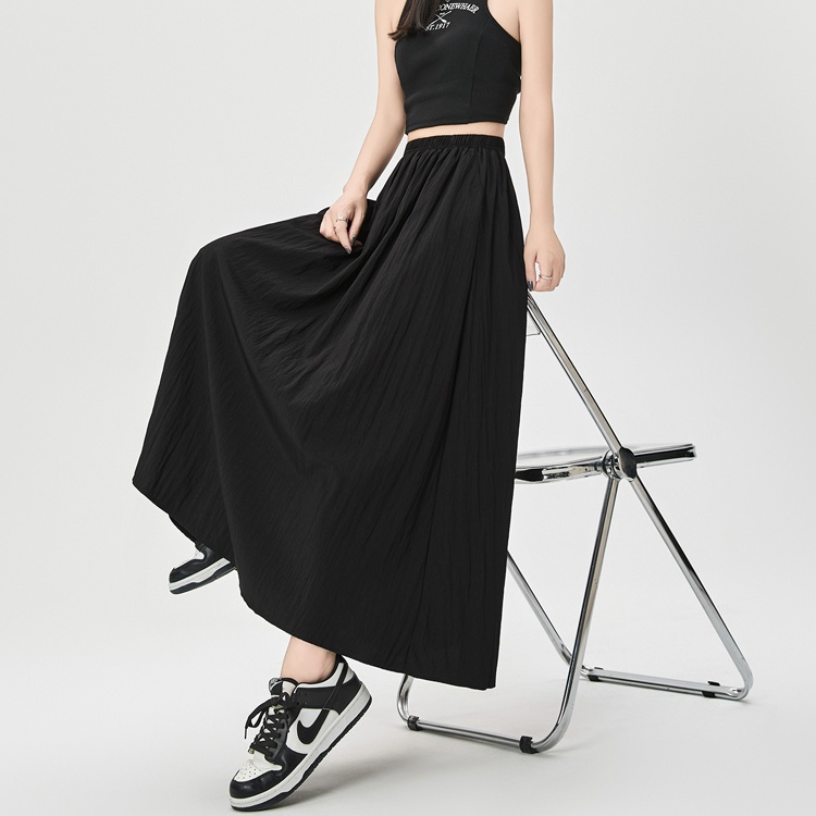 Lazy slim long dress big skirt skirt for women