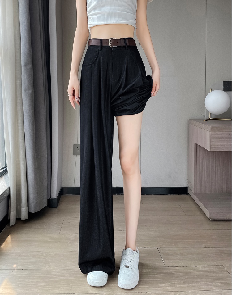 Summer wide leg pants casual pants for women