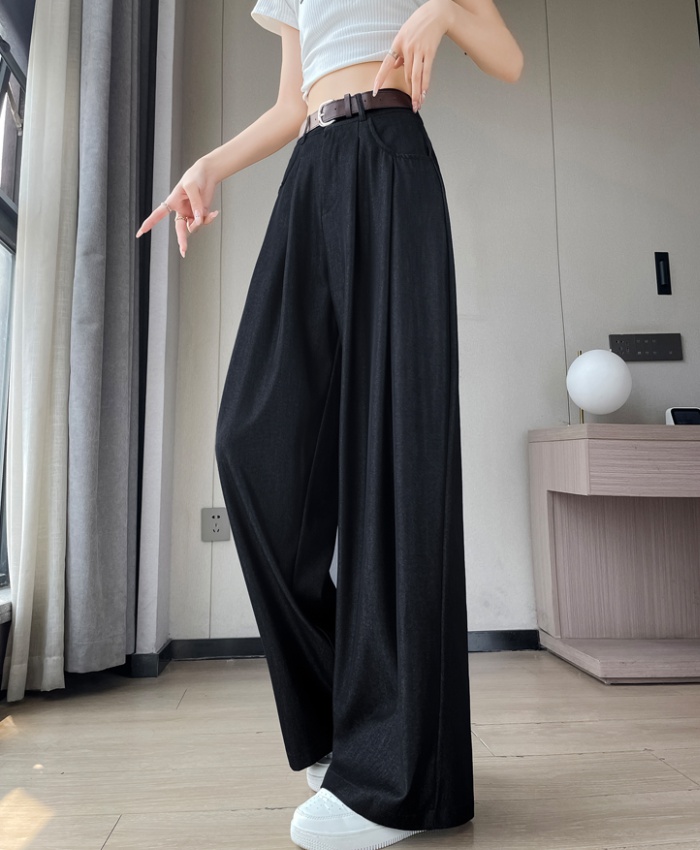 Summer wide leg pants casual pants for women