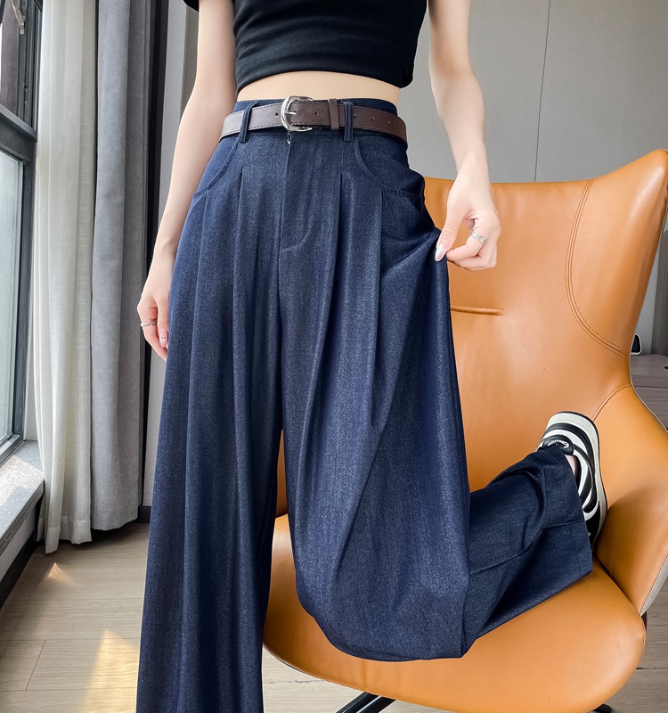 Summer wide leg pants casual pants for women