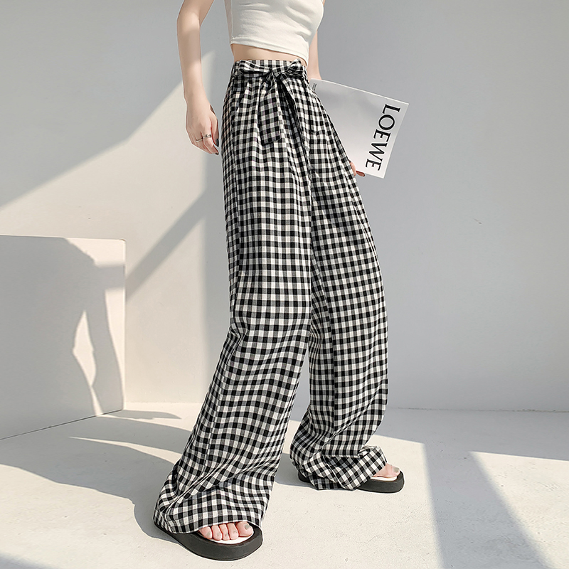 Mopping loose straight pants summer pants for women