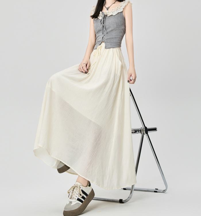 Slim big skirt skirt lazy long dress for women