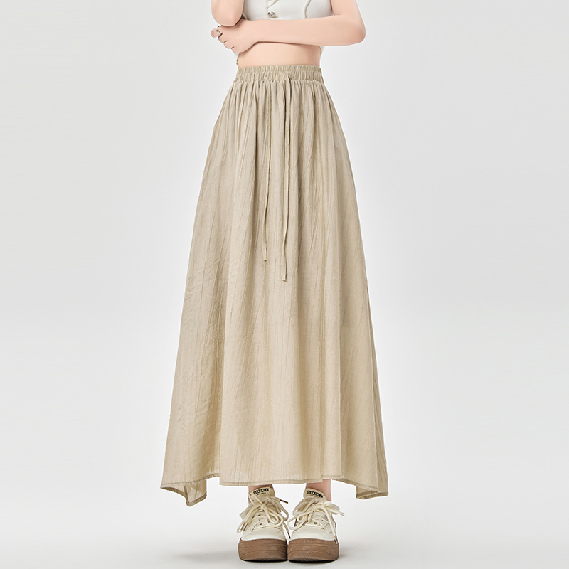 Slim big skirt skirt lazy long dress for women