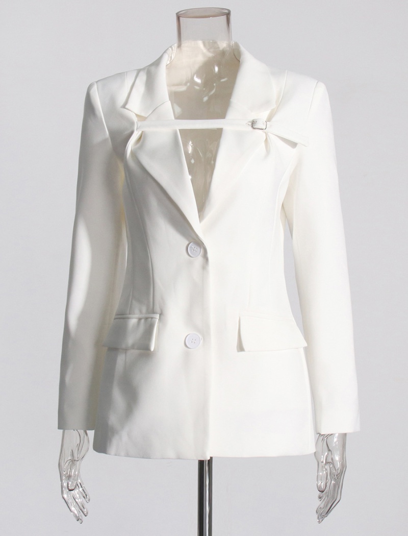 Simple spring coat commuting business suit for women