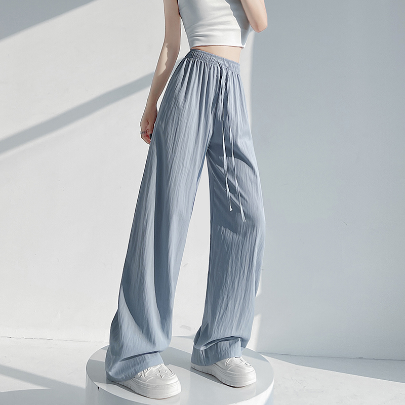 Casual pants drape wide leg pants for women