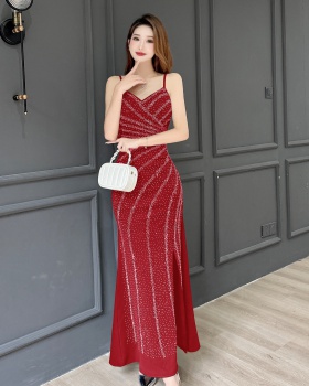 Slim light luxury dress niche formal dress