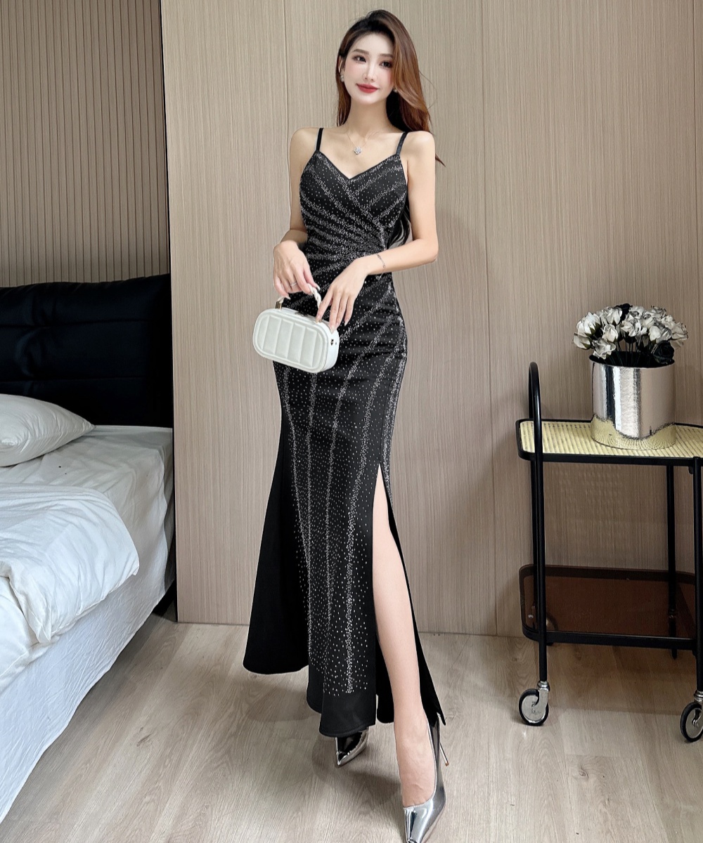 Slim light luxury dress niche formal dress