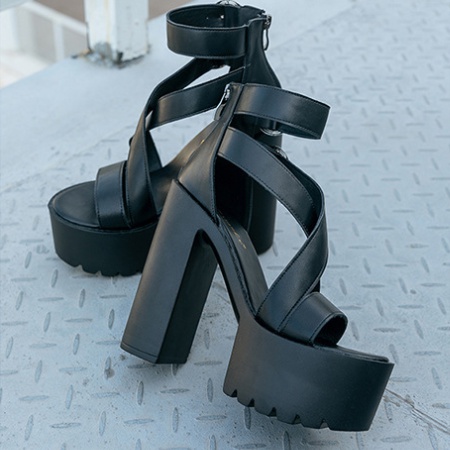 Thick crust stage platform thick sandals for women