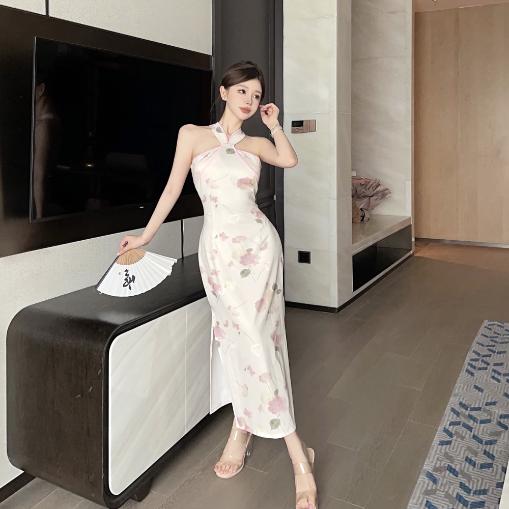 Slim Chinese style dress retro cheongsam for women