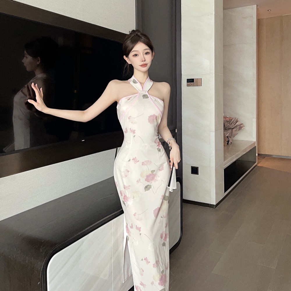 Slim Chinese style dress retro cheongsam for women