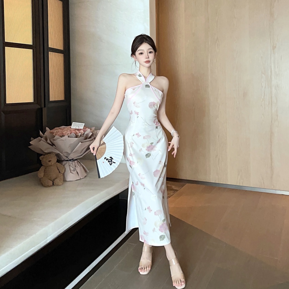 Slim Chinese style dress retro cheongsam for women