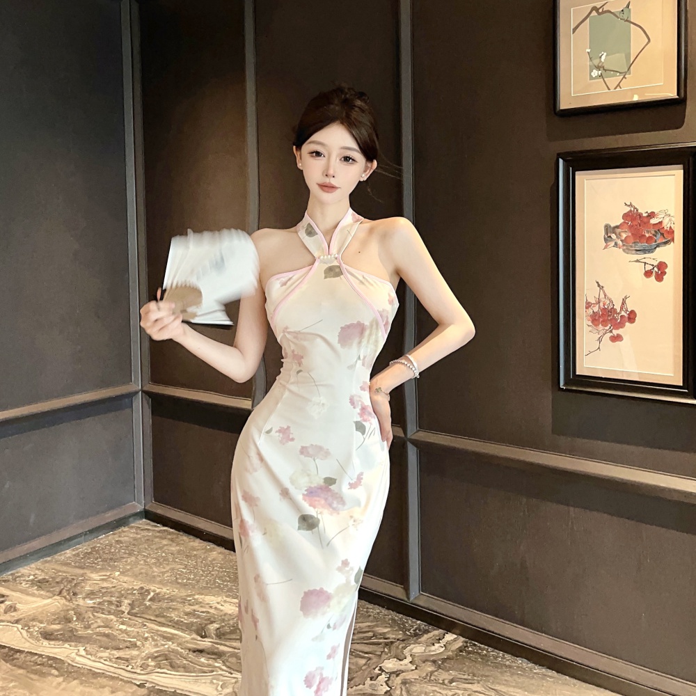 Slim Chinese style dress retro cheongsam for women