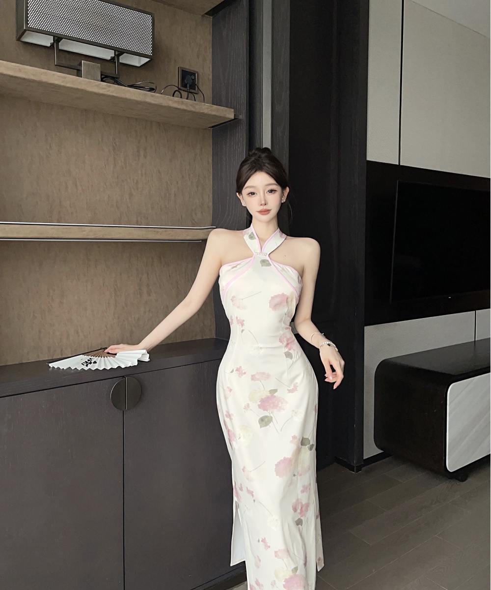 Slim Chinese style dress retro cheongsam for women