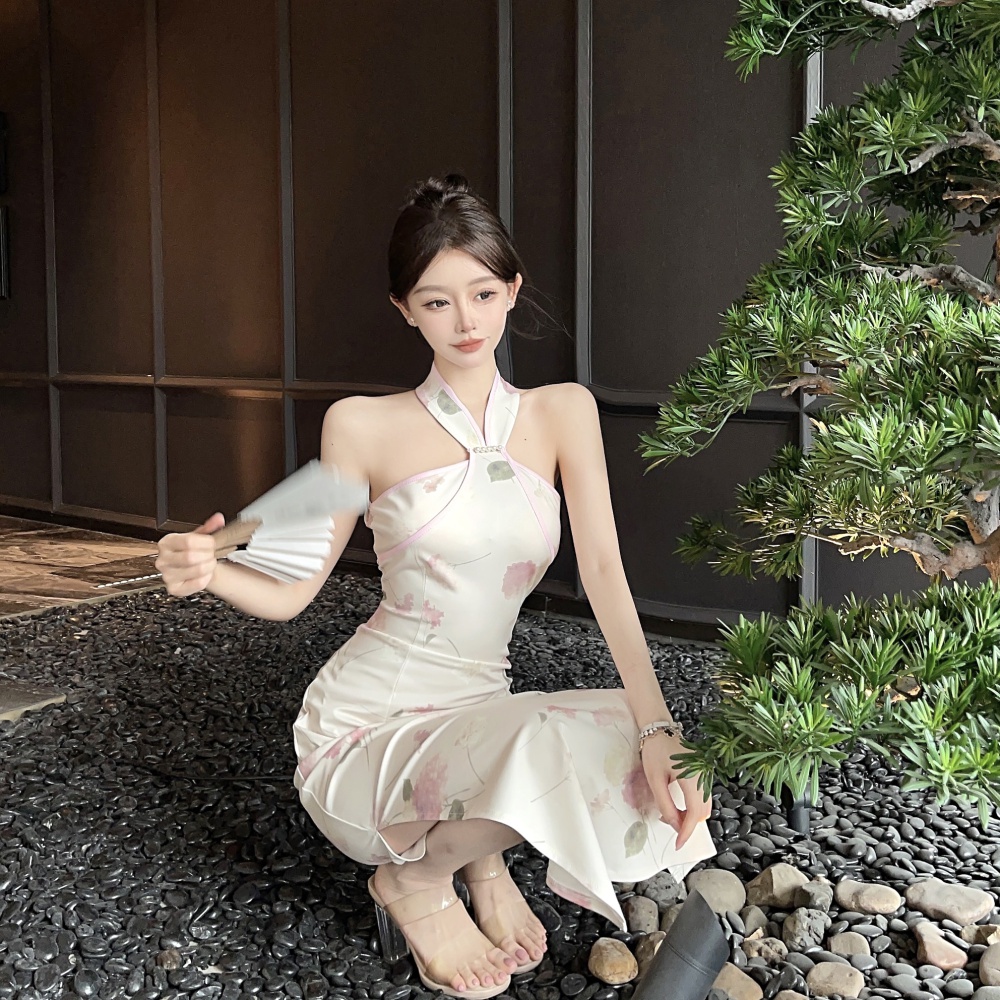 Slim Chinese style dress retro cheongsam for women