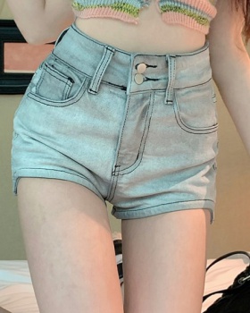Casual high waist pants summer shorts for women