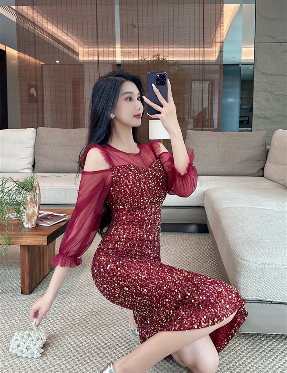 Niche formal dress light luxury evening dress for women