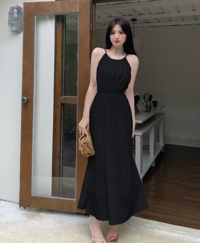 France style fold long dress summer dress for women